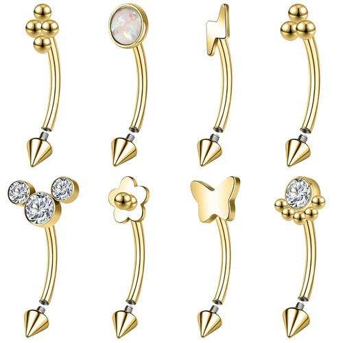 Set anello sopracciglia - pz/set,