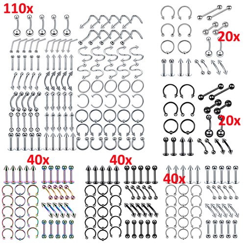 Kit piercing corpo - , misto