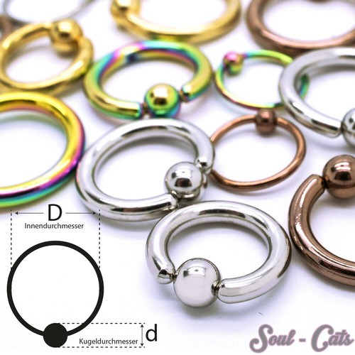 Anello per piercing - ,
