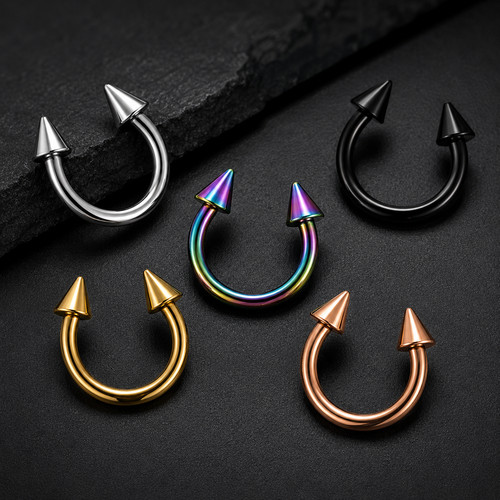 Piercing ferro cavallo 2 - di,