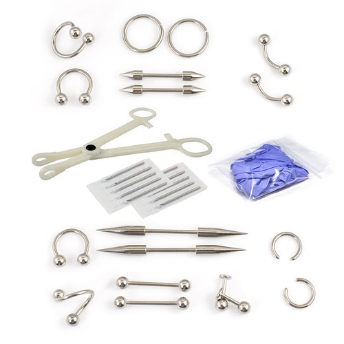 Kit piercing sopracciglia - kit,