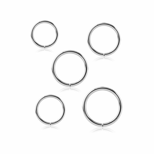 Anello piercing piegare - anello,