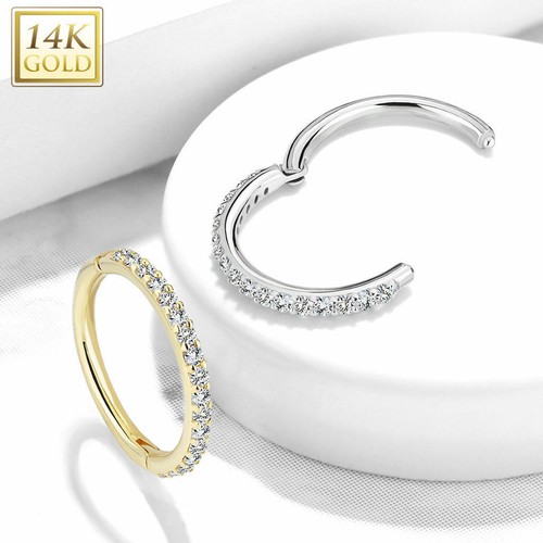 Anello cerchio naso cerniera - anello,