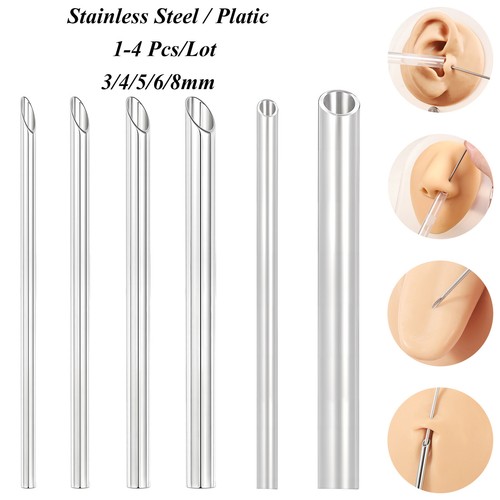 Tubo ricevitore piercing
