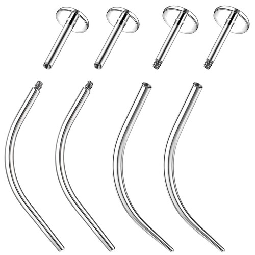 Aghi piercing acciaio inox - acciaio,