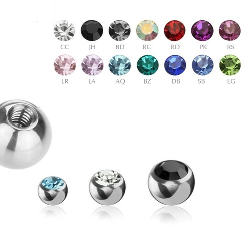 Piercing sfera vite - piercing,
