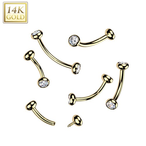 Sopracciglio bilanciere curvo