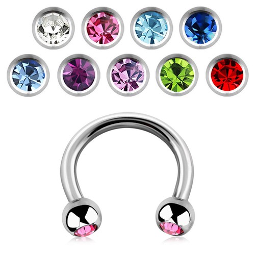 Anello piercing ferro - piercing, di