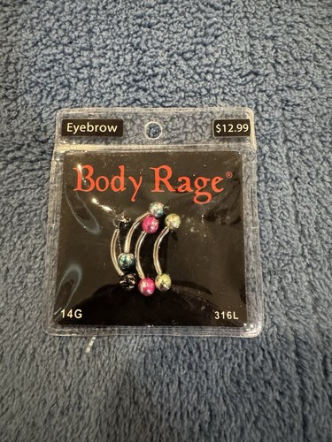 Body rage 14g bilanciere - rage, curvo
