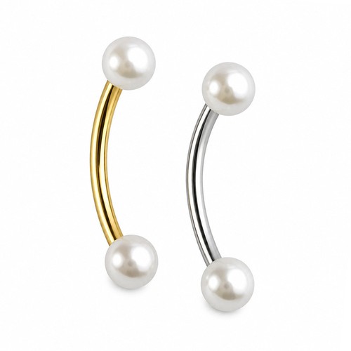 Bilancieri curvi sfera - , perle