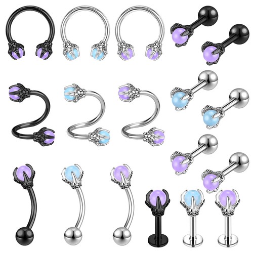 Piercing sopracciglia naso