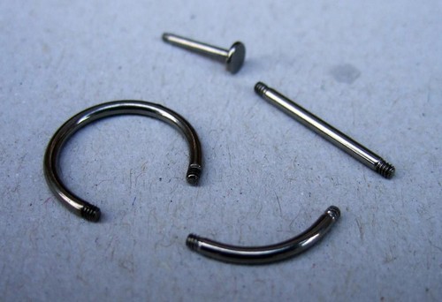 Piercing titanio g23 pezzi - titanio,